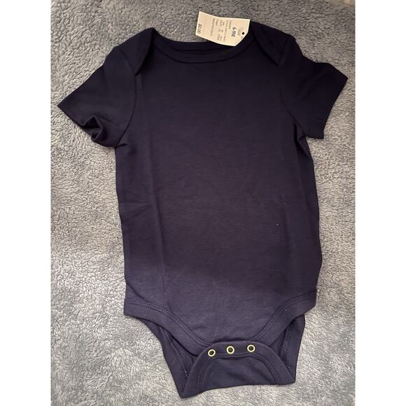 NEW Cat & Jack 4 Pack Boy’s Short-Sleeve Bodysuit 6-9 Months B4 - Picture 4 of 4